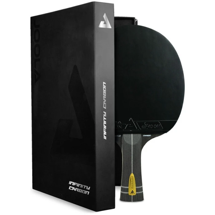 Ракетка для настольного тенниса Joola Infinity Carbon, черно-красная.