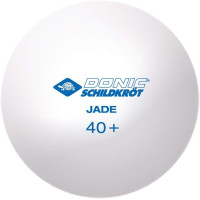 Мячи для настольного тенниса SCHILDKROT Jade Poly 12 шт, оранжево-белые