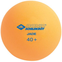 Мячи для настольного тенниса SCHILDKROT Jade Poly 12 шт, оранжево-белые