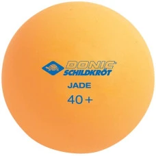 Мячи для настольного тенниса SCHILDKROT Jade Poly 12 шт, оранжево-белые