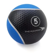Медицинский мяч YakimaSport 5 кг, черно-синий