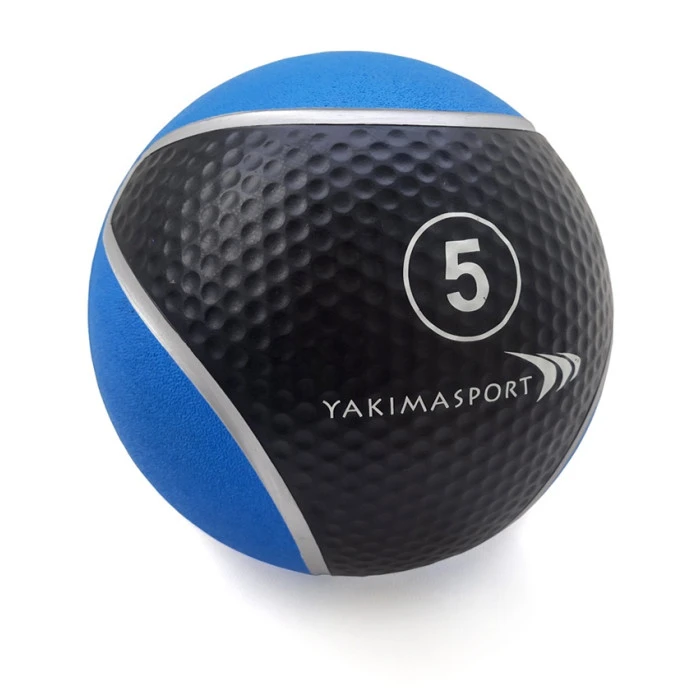 Медицинский мяч YakimaSport 5 кг, черно-синий