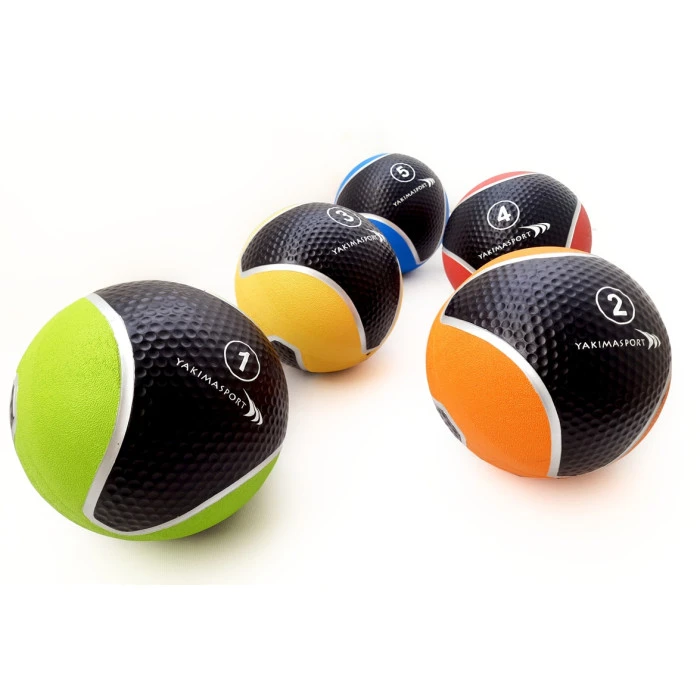 Медицинский мяч YakimaSport 5 кг, черно-синий