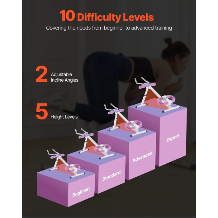 Дип-станция VEVOR 005А, розовато-белая