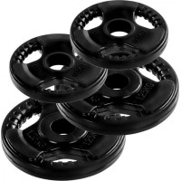 Набор дисков чугунные + штанга Movit Booster