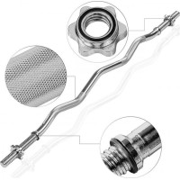 Набор дисков чугунные + штанга Movit Booster