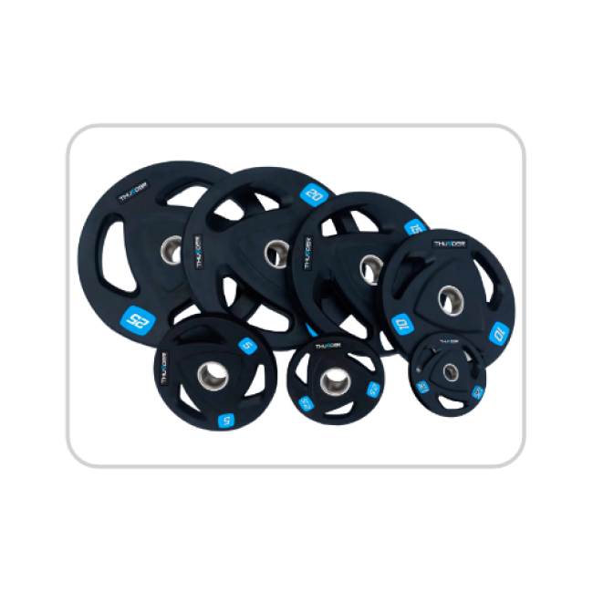 Диск олімпійський THUNDER 5 кг