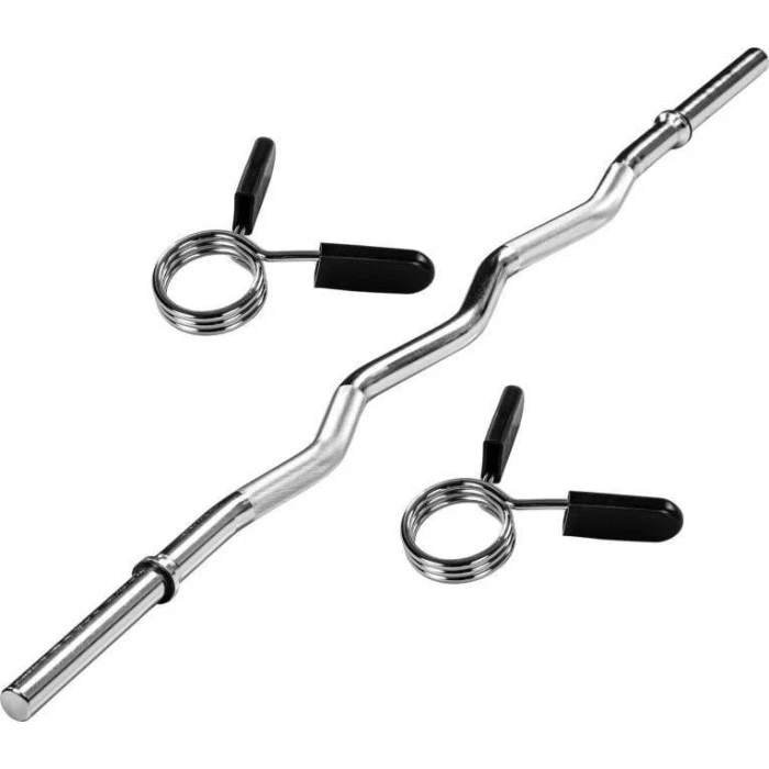 Штанга Movit 130 см, пружинный замок