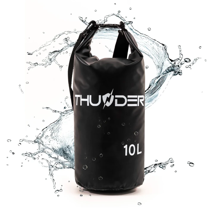 Гермомішок THUNDER 10 л чорний