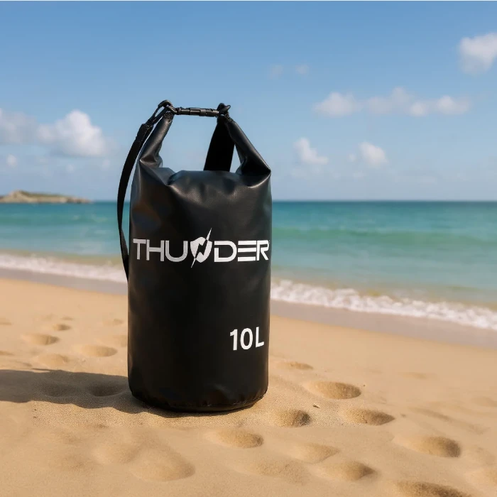 Гермомішок THUNDER 10 л чорний