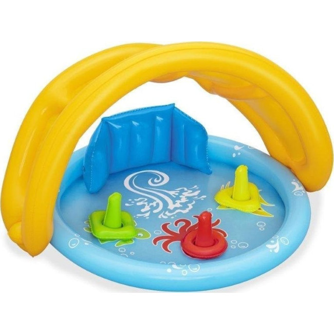 Басейн надувний дитячий Lil' SeaShapes Bestway 52568 115х89х76 см