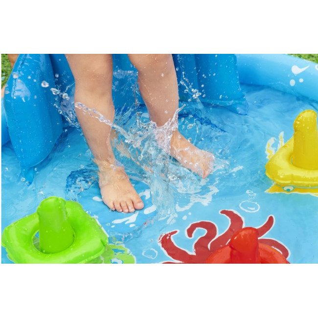 Басейн надувний дитячий Lil' SeaShapes Bestway 52568 115х89х76 см