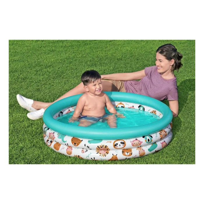 Бассейн надувной детский Океан Bestway 51008 102х25 см