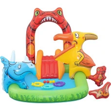 Надувний ігровий майданчик Світ динозаврів Bestway 53160 241x140x137 см