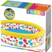 Басейн надувний дитячий Cool Dots Intex 58449 168х168х38 см