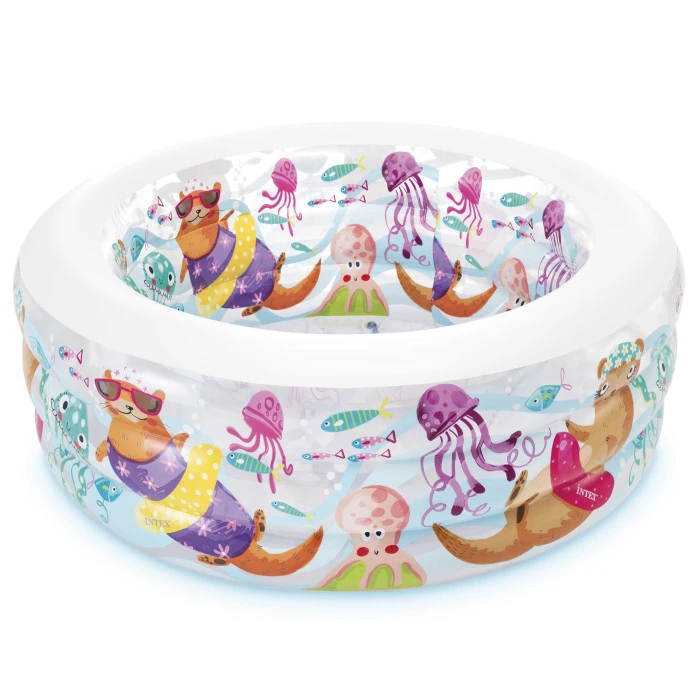 Бассейн надувной детский Аквариум Intex 58480 152x56 см