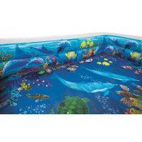 Бассейн надувной детский 3D Undersea Play Adventure Pool Bestway 54177 262x175х51 см