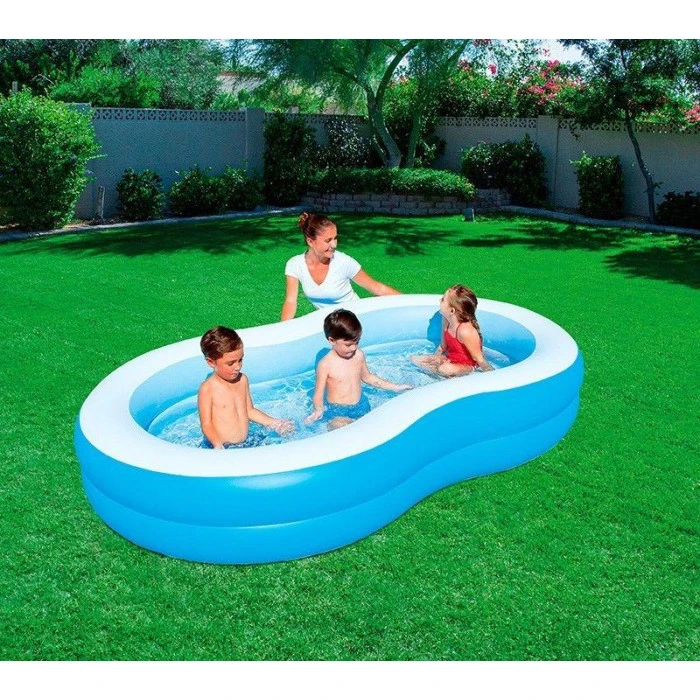 Басейн надувний дитячий Лагуна Bestway 54117 262x157x46 см