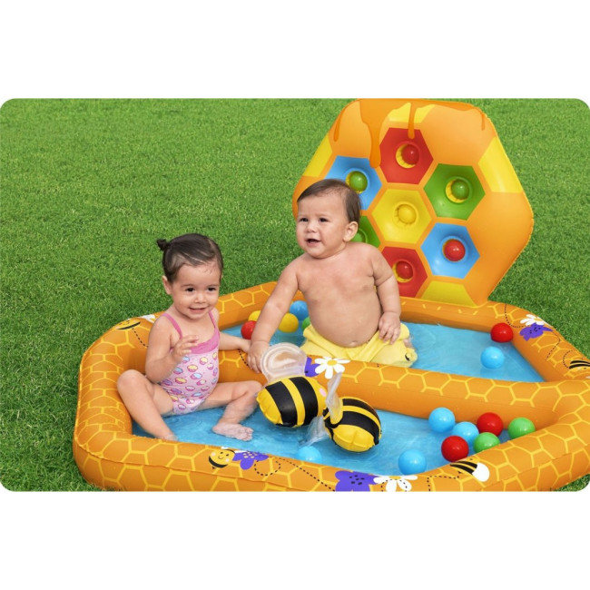 Надувная игровая площадка "Пчелы" Bestway 52639 127x119x61 см