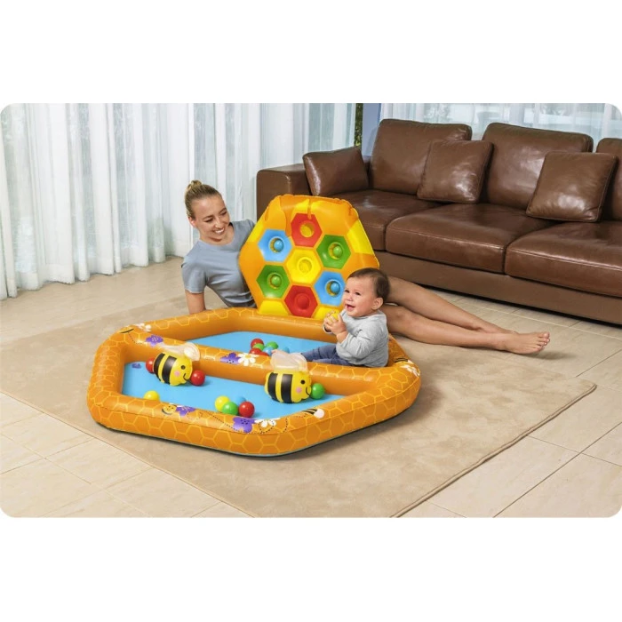 Надувная игровая площадка "Пчелы" Bestway 52639 127x119x61 см