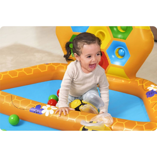 Надувная игровая площадка "Пчелы" Bestway 52639 127x119x61 см