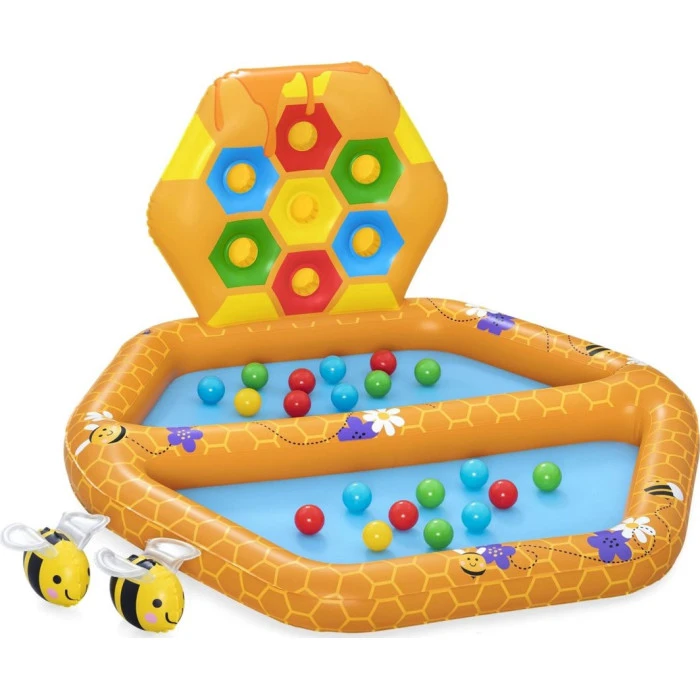 Надувная игровая площадка "Пчелы" Bestway 52639 127x119x61 см