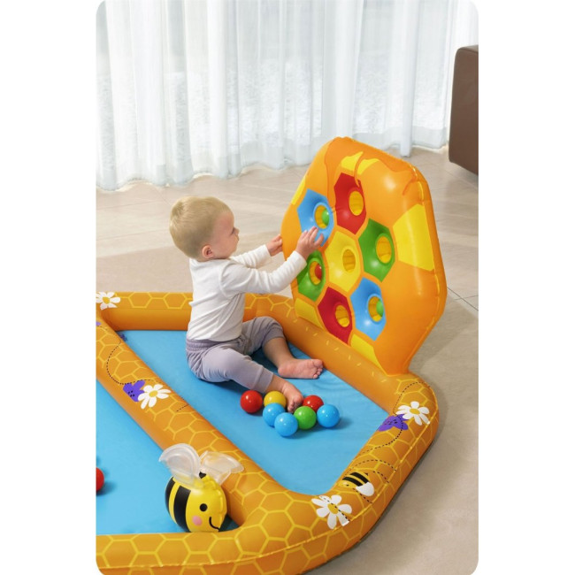 Надувная игровая площадка "Пчелы" Bestway 52639 127x119x61 см