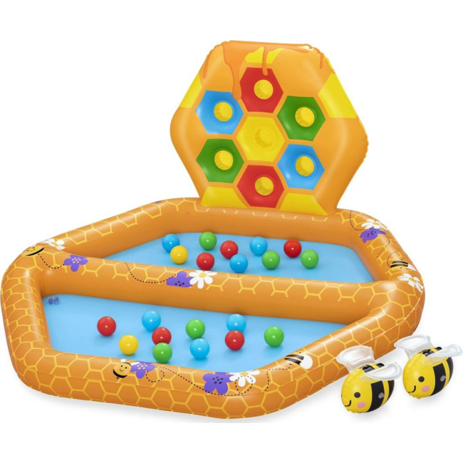 Надувная игровая площадка "Пчелы" Bestway 52639 127x119x61 см