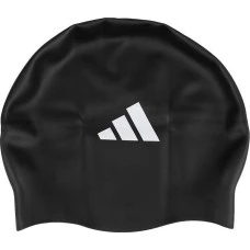 Шапочка для плавання Adidas IA8306 3-Stripes, чорна