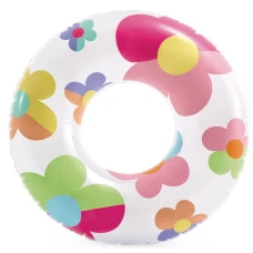 Круг надувной для плавания INTEX 59259 Цветы 81 см.