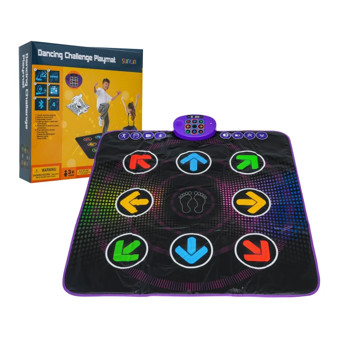 Музыкальный танцевальный коврик Ramiz SLW9817C, черный