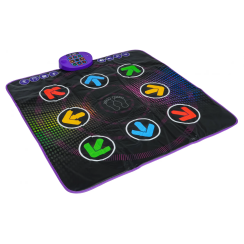 Музичний танцювальний килимок Ramiz SLW9817C, чорний