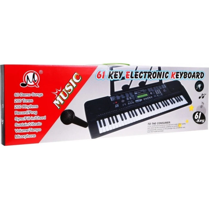 Дитячий синтезатор 5+ Tachometer Radio USB MP3