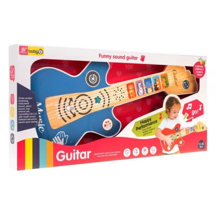 Детская гитара с функцией подсветки ZMU.898-6090