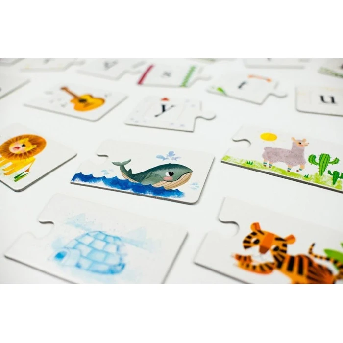 Детская развивающая игра «Азбука 3 способами» для изучения букв и слов для детей 3-7 лет