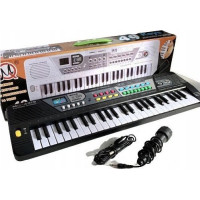 Детский синтезатор 5+ с микрофоном для записи