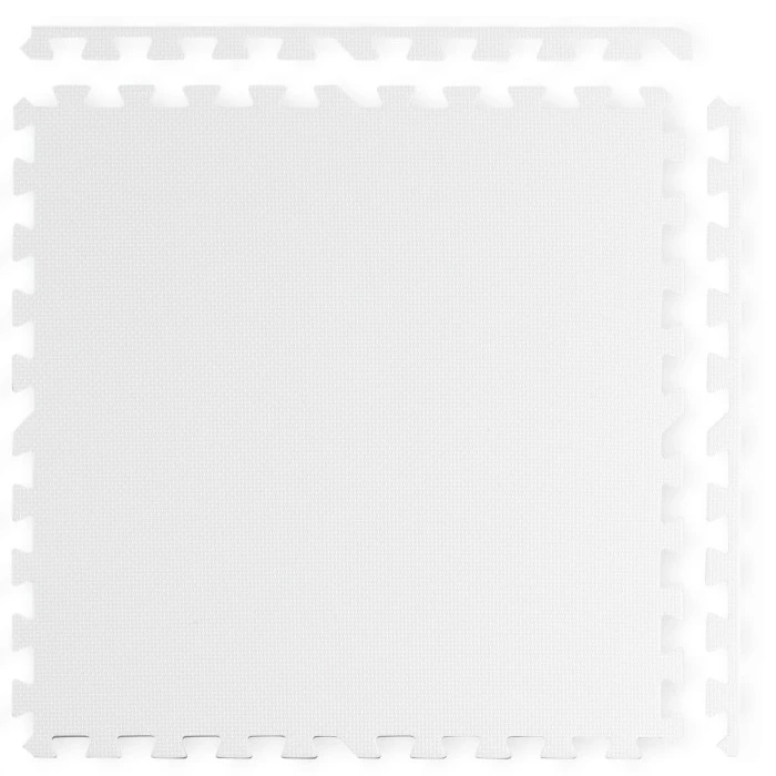 Дитячий килимок-пазл Ricokids біло-сірий 4 шт