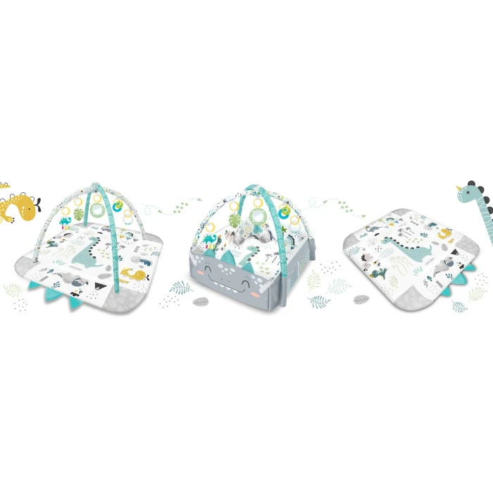 Килимок розвивальний 110 x 100 см Нессі Ricokids