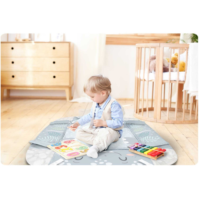 Развивающий коврик 110 x 100 см Несси Ricokids