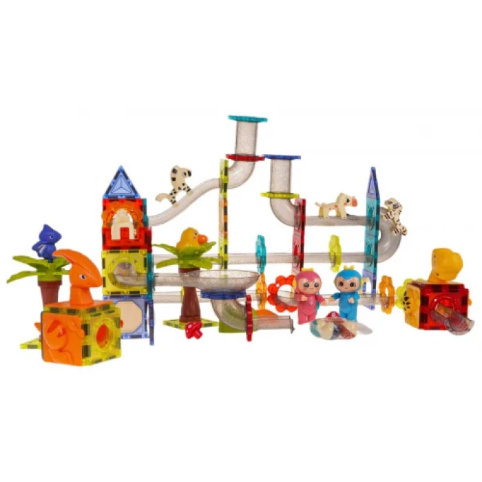 Детский конструктор магнитный ZOO Ball Set 153 эл.