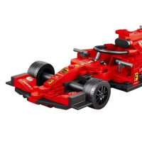 Детский конструктор машинка F1 Красная 266 эл.