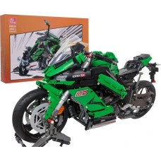 Детский конструктор Спортивный мотоцикл 2304 эл. зеленый