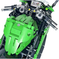 Детский конструктор Спортивный мотоцикл 2304 эл. зеленый