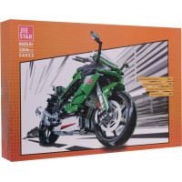 Детский конструктор Спортивный мотоцикл 2304 эл. зеленый