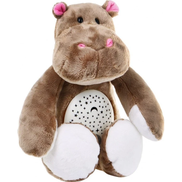 М'яка іграшка Бегемот 3 в 1 заспокійливий пристрій для дітей 6 м+