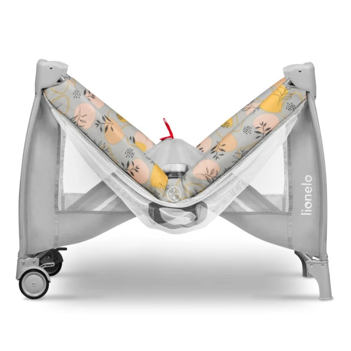 Манеж Lionelo STEFI PLUS PINK YELLOW