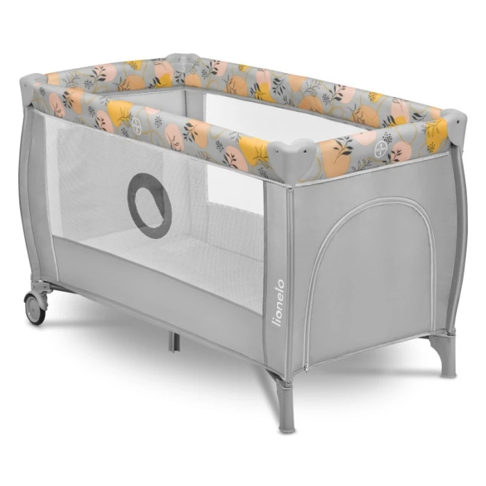 Манеж Lionelo STEFI PLUS PINK YELLOW