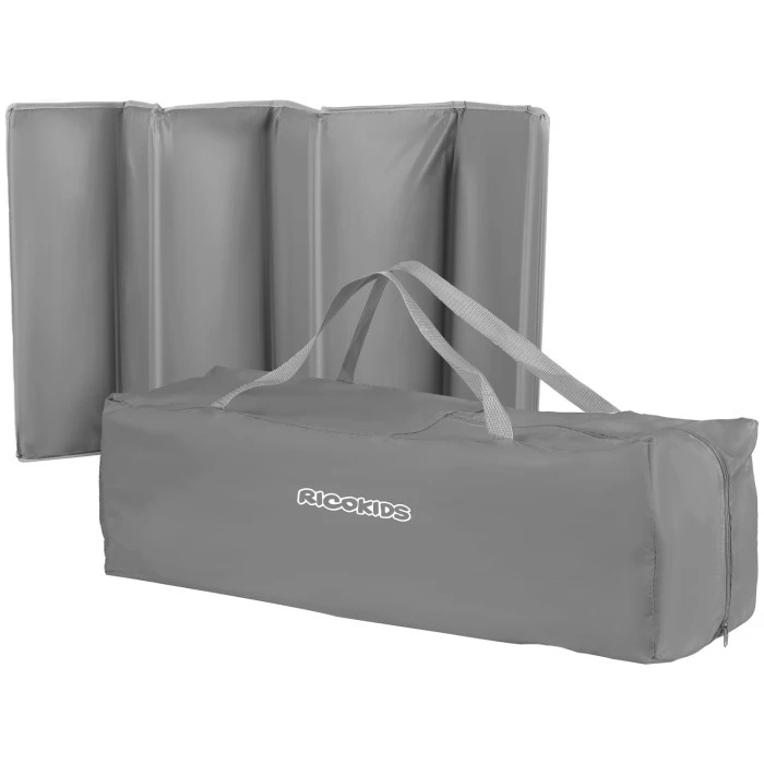 Ліжечко дитяче туристичне Ricokids 125x65x78 см сіре
