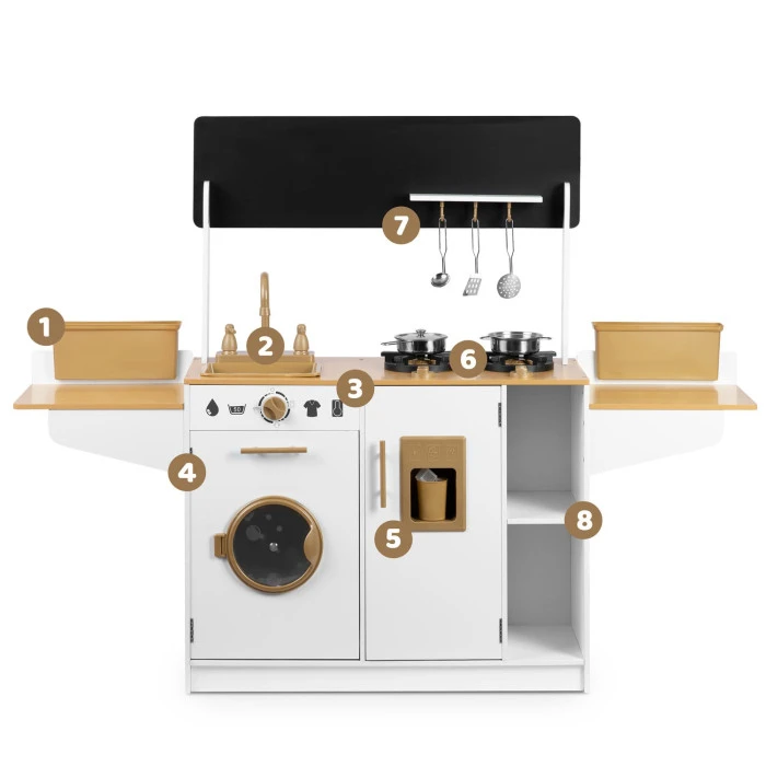 Кухня детская деревянная Ricokids