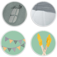 Вигвам детский NK-406 Nukido зеленый